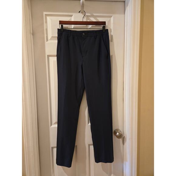 Marc New York Commuter Travel Pants Navy Blue Mens 32x34 - Picture 1 of 7